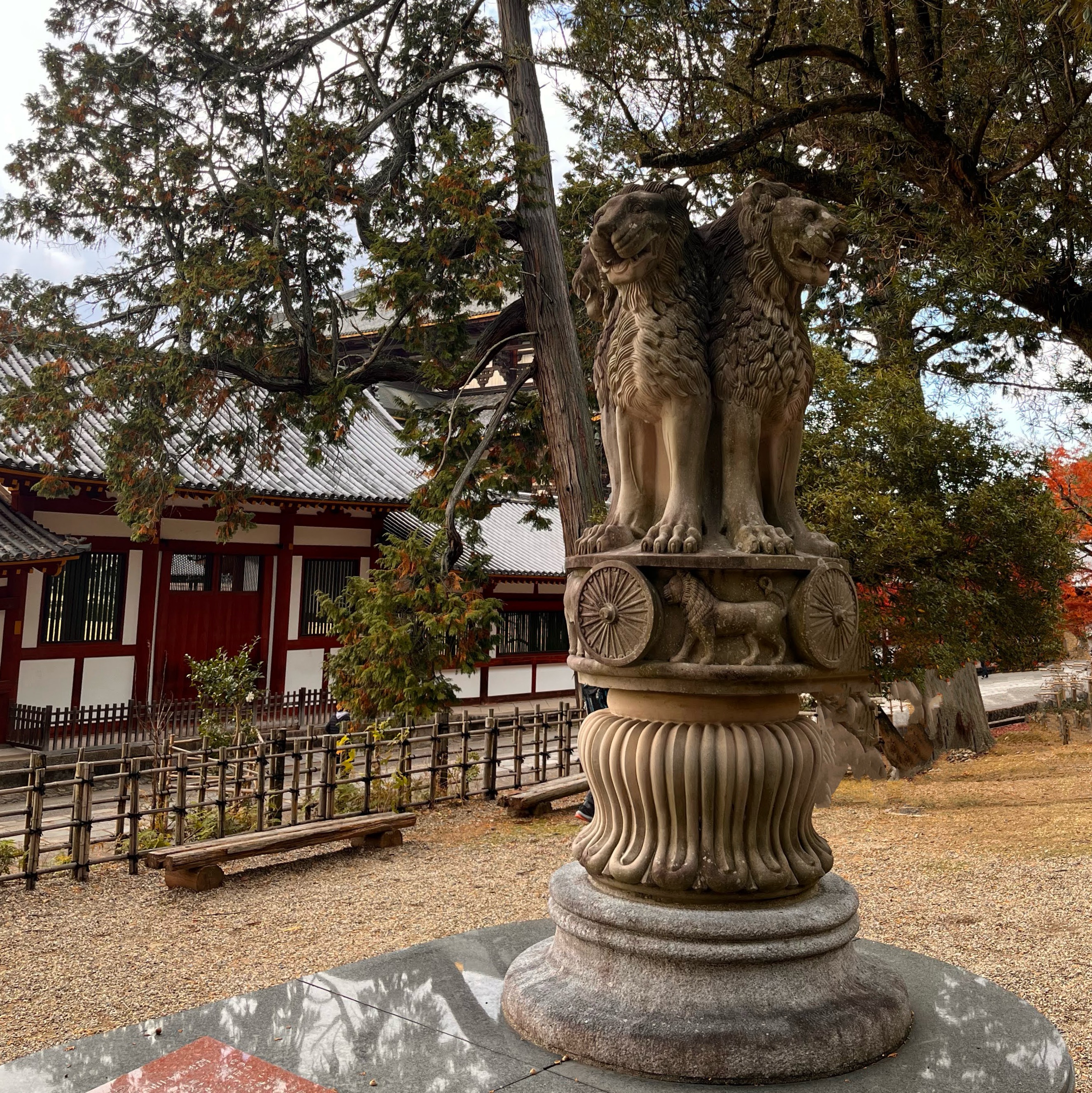 I did not resist the temptation of taking a picture of the Indian Passport against this backdrop